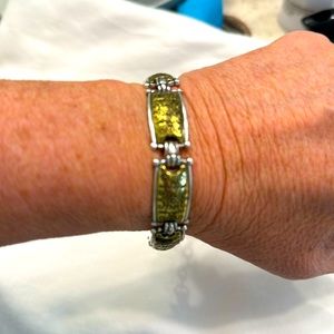 Brighton bracelet- two tone